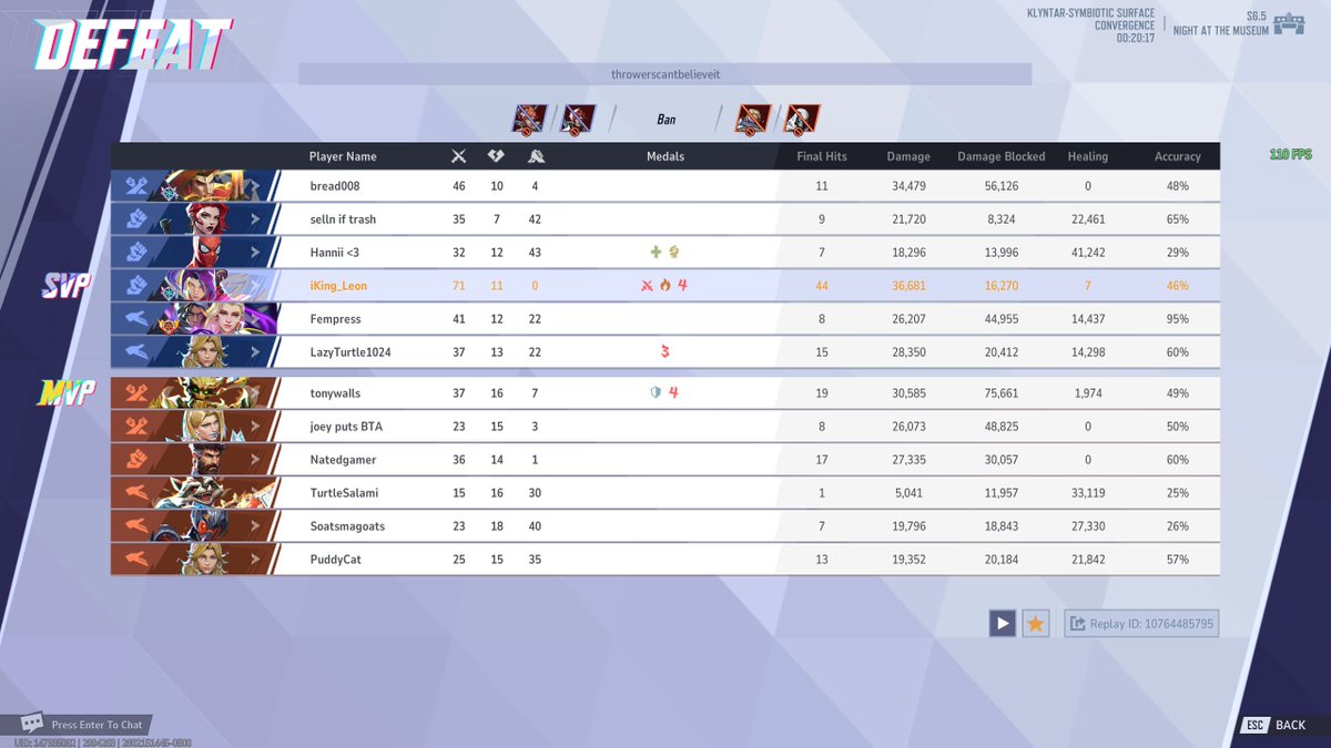 Decided to rank up and I get throwers on my team... like how did I lose this?