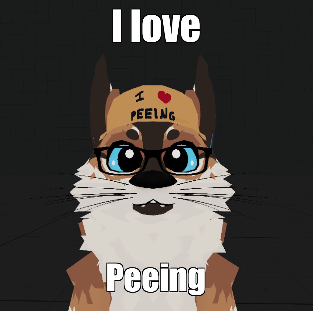 I love peeing
