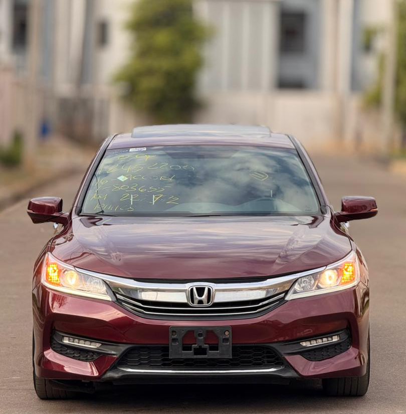 NoorCars's tweet photo. Clean Foreign Used 2016 Honda Accord Touring 
Price 18.5m
Kaduna 🇳🇬 https://t.co/nCgcXtXdVT