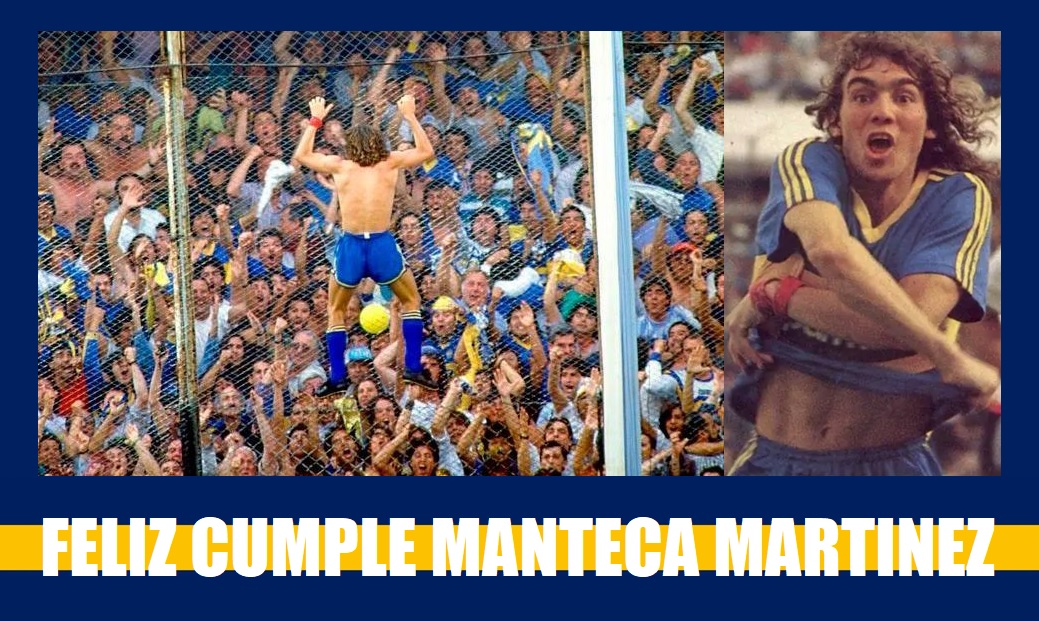 HOY CUMPLE AÑOS SERGIO MANTECA MARTINEZ. Uno de los artífices del Apertura 1992, el campeonato que fue todo el desahogo de una generación y uno de los más festejados. Delantero astuto y con una gran marca goleadora. Autor, entre tantos otros, del gol de oro de visitante contra el