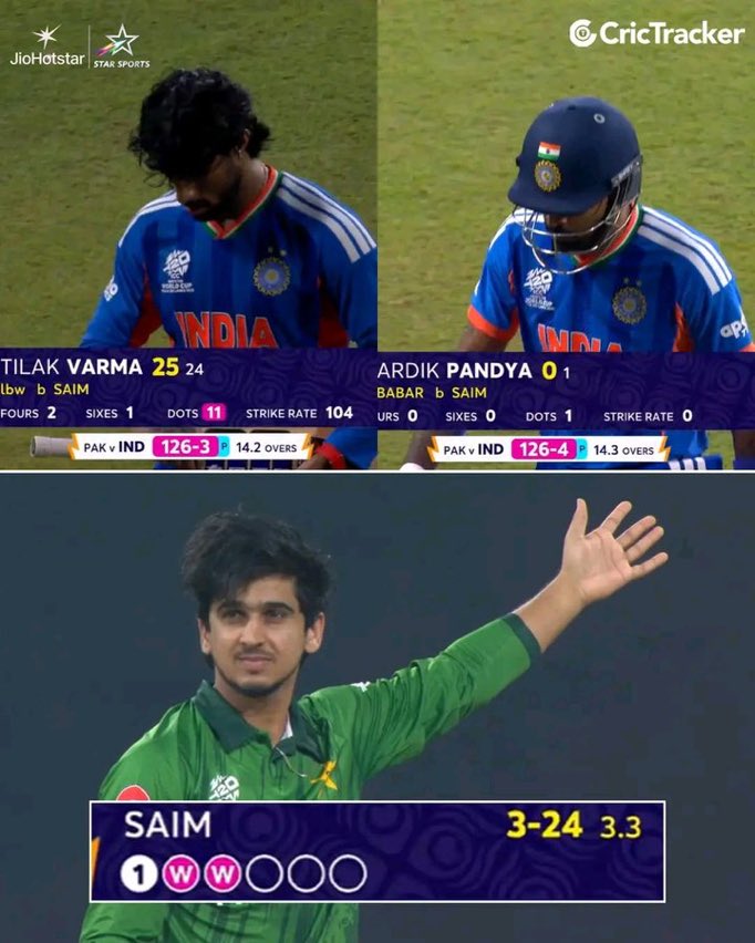 MarkhorT10's tweet photo. Great bowling performance by our very own Saim Ayub tonight #INDvsPAK https://t.co/Crp0kGgvke