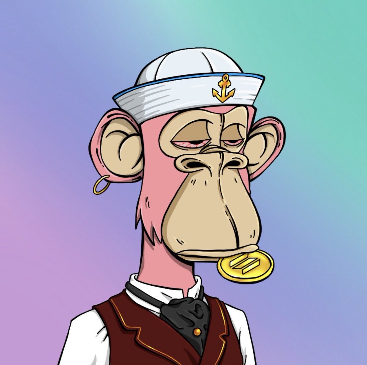 Won this <a href="/BoredApeSolClub/">Bored Ape Solana Club</a> V1 in a raffle 
Put up by x.com/XElementia Water Tribe
Thank You <a href="/dak_daze/">Daze💎</a> for all you do for the BASC Family!
Thank You <a href="/DralcorSol/">Dralcor</a> for making the Water Tribe the Best Tribe!