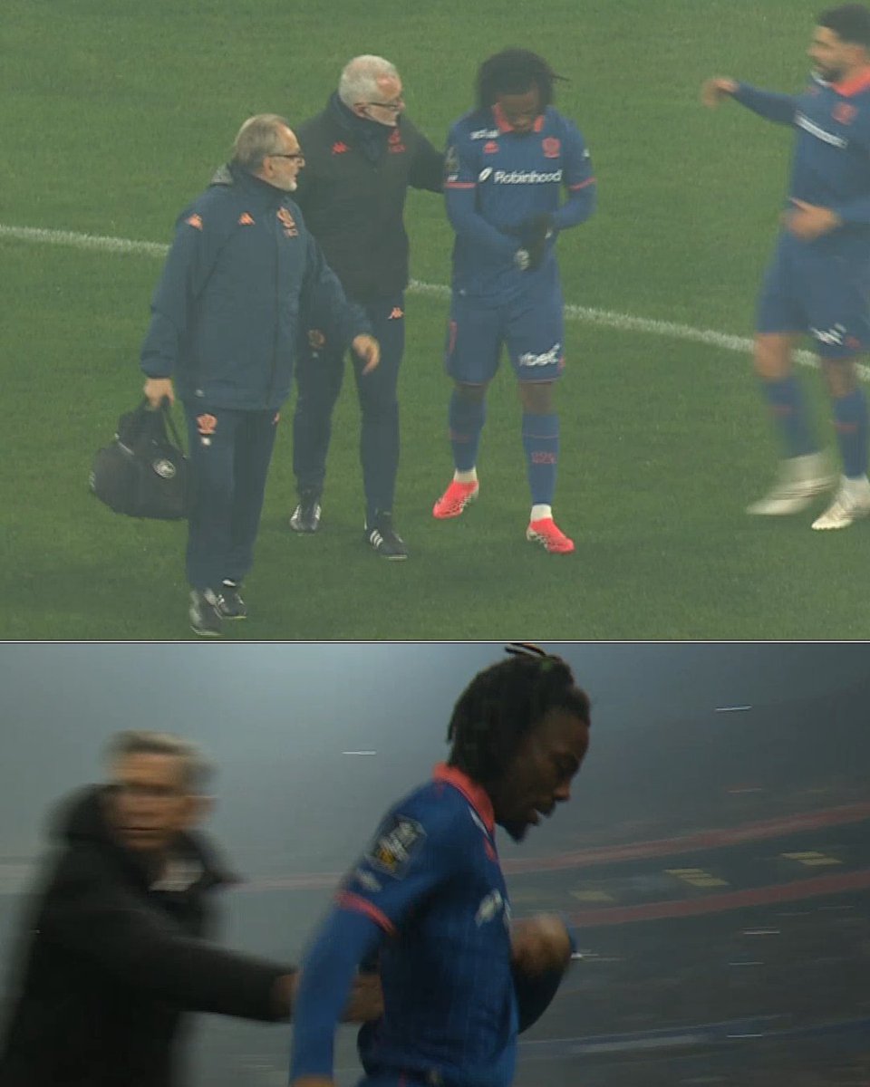 RMCsport's tweet image. ❌ 5 MINUTES ET C'EST DEJA FINI POUR ELYE WAHI ! LE NICOIS SORT BLESSÉ !

rmcsport.bfmtv.com/football/ligue…