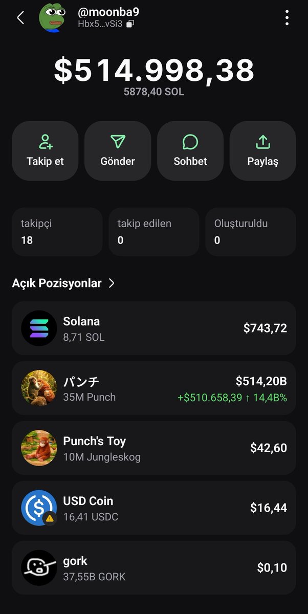 #Giving away $2,550 airdrop to 200 random users!

Like
RT
Follow

Drop your wallet address in the comments

Good luck! 🚀

#giveaway #Punch $Punch #Presale #pumpfun #giveawayUSER #memecoin #memecoin1000x #MemeCoinSeason