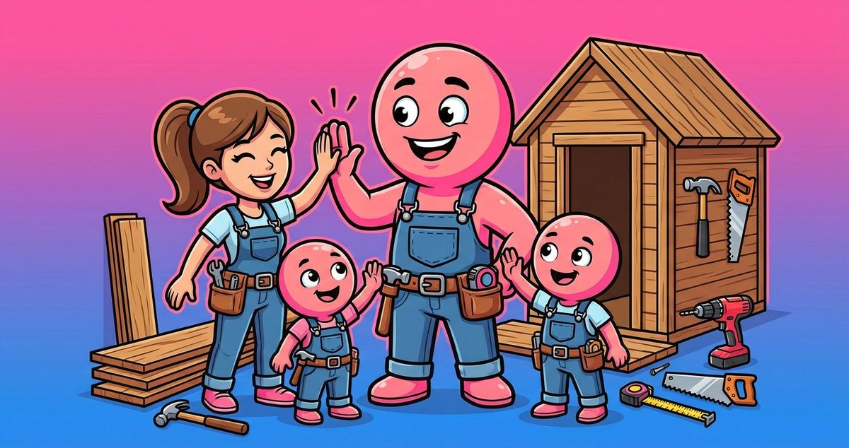 henry_neme's tweet photo. I can build a shed in 6 hours, but it took me years to learn that 30 minutes of family time is worth more than 3 hours of overtime.All is possible with @GetShedCoin #SHED #Priorities #GrindSmart
https://t.co/URgZE3fTv7 https://t.co/f7DiQPOVcM