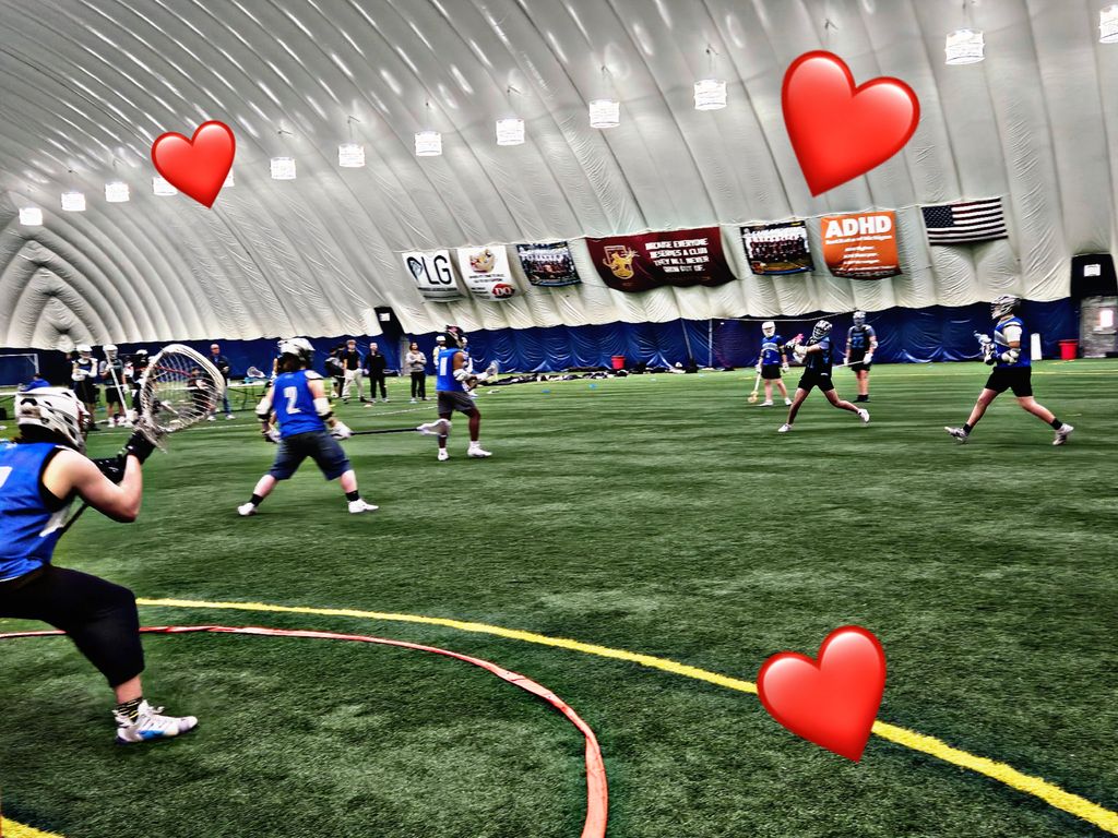 PremierLaxGroup's tweet image. Roses are red and violets are blue. We love lacrosse. #8v8 #thePLGdifference