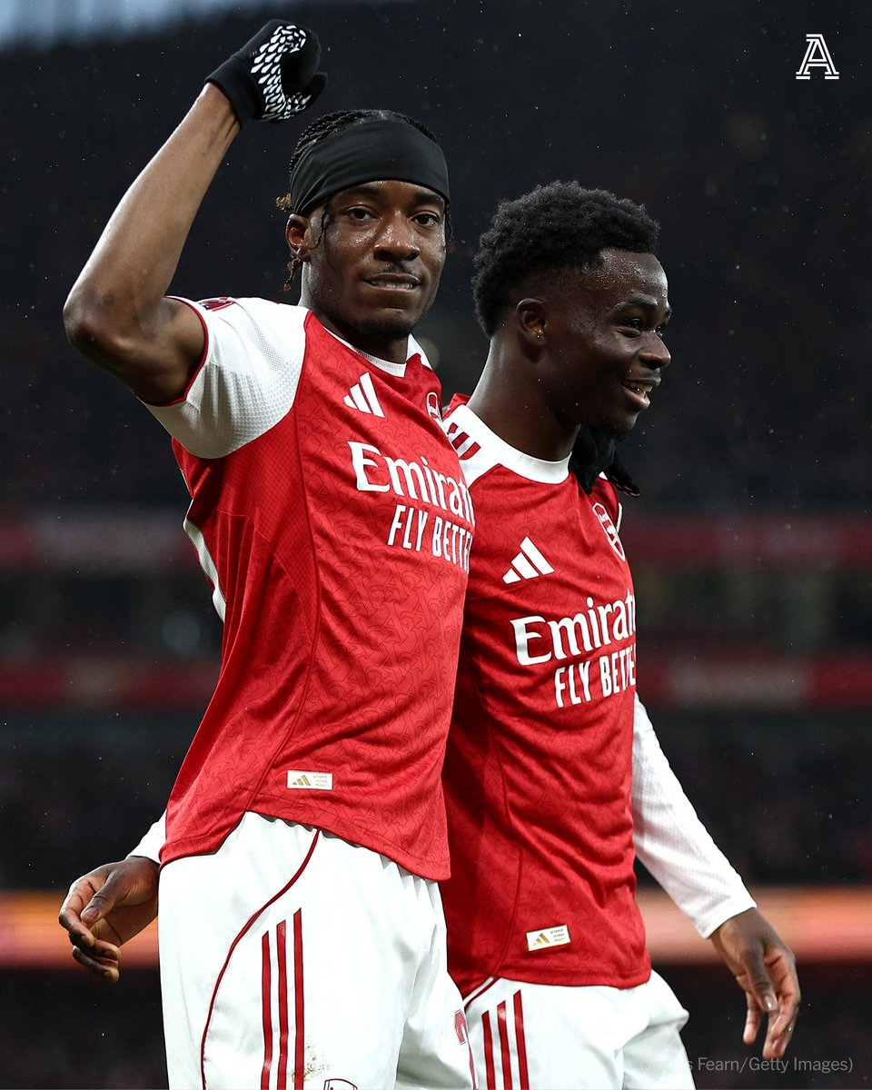 TheAthleticFC's tweet photo. Noni Madueke’s goal against Wigan Athletic means that since stepping in for Bukayo Saka at late notice for the Premier League game against Leeds United, the summer signing from Chelsea has contributed three goals and one assist in his last five appearances.

It leaves Mikel Arteta with a decision to make for the Premier League game against Wolves on Wednesday.

In theory Saka should be fit to return to the right-wing, but with Madueke in form, perhaps Arteta could find a place for both?

��️ @gunnerblog 

🔗 https://t.co/FfL84jkpMZ