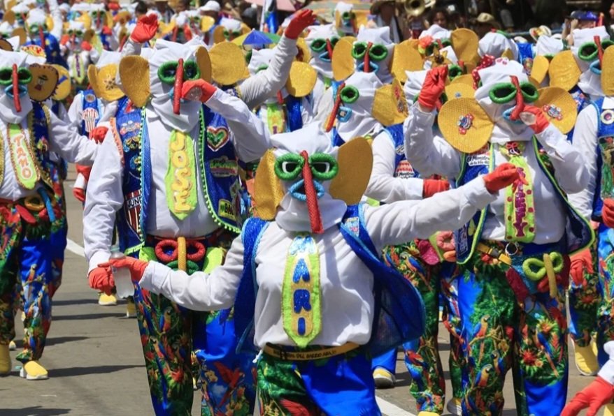 Segundo día del carnaval de Barranquilla, porque quien lo vive, es quien lo goza, y mucho más si es en la arenosa.