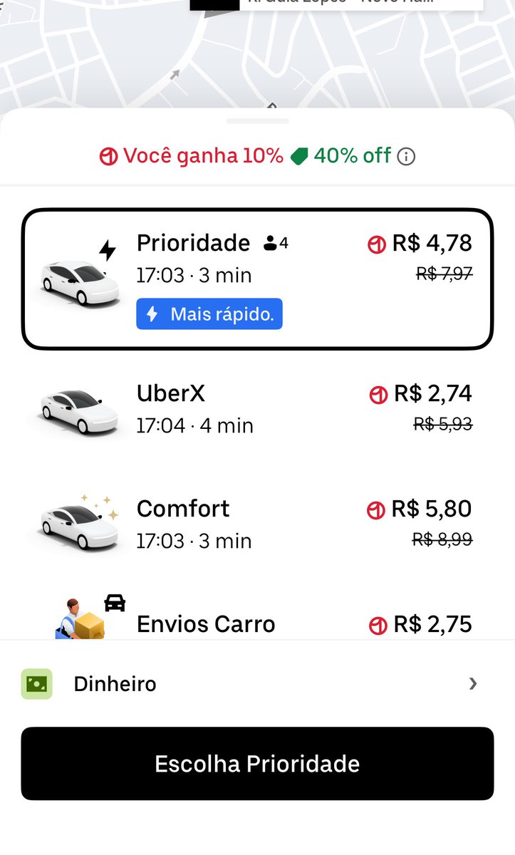offeliars's tweet photo. Se o motorista quiser cuspir na minha cara e me bater eu deixo, pq esse valor já paga nem a girada da chave na ignição kkkk https://t.co/AEdzJfk1Ao