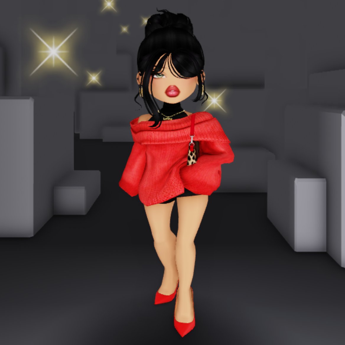 <a href="/gmariverse/">MARI</a>  ❤️

✨Golden Chic Loop Earrings
✨Ora'Bella Luxe Baguette
✨Ora'Bella Sleeveless Turtleneck
✨Ora'Bella Classic Belted Shorts
✨Ora'Bella Off Shoulder Sweater
✨Ora'Bella Red Stilettos