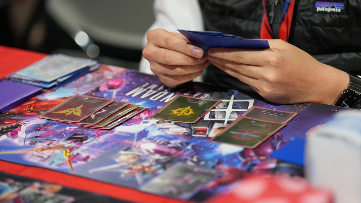 GUNDAM_GCG_ENG's tweet photo. [BCG Fest 25–26 in Las Vegas: Grand Finals]
The North America Final Round stream will begin shortly!
Watch now!
https://t.co/3lPx0cIsLE

#BCGFest https://t.co/ADzgKEVDbB