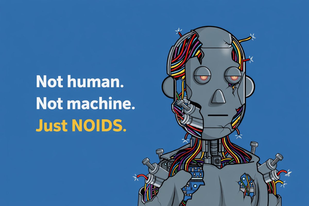 The future has a face and it’s NOIDS.
Robotic human. Digital soul.

Early collectors always win.
Don’t watch it trend. Own it.

opensea.io/collection/noi…