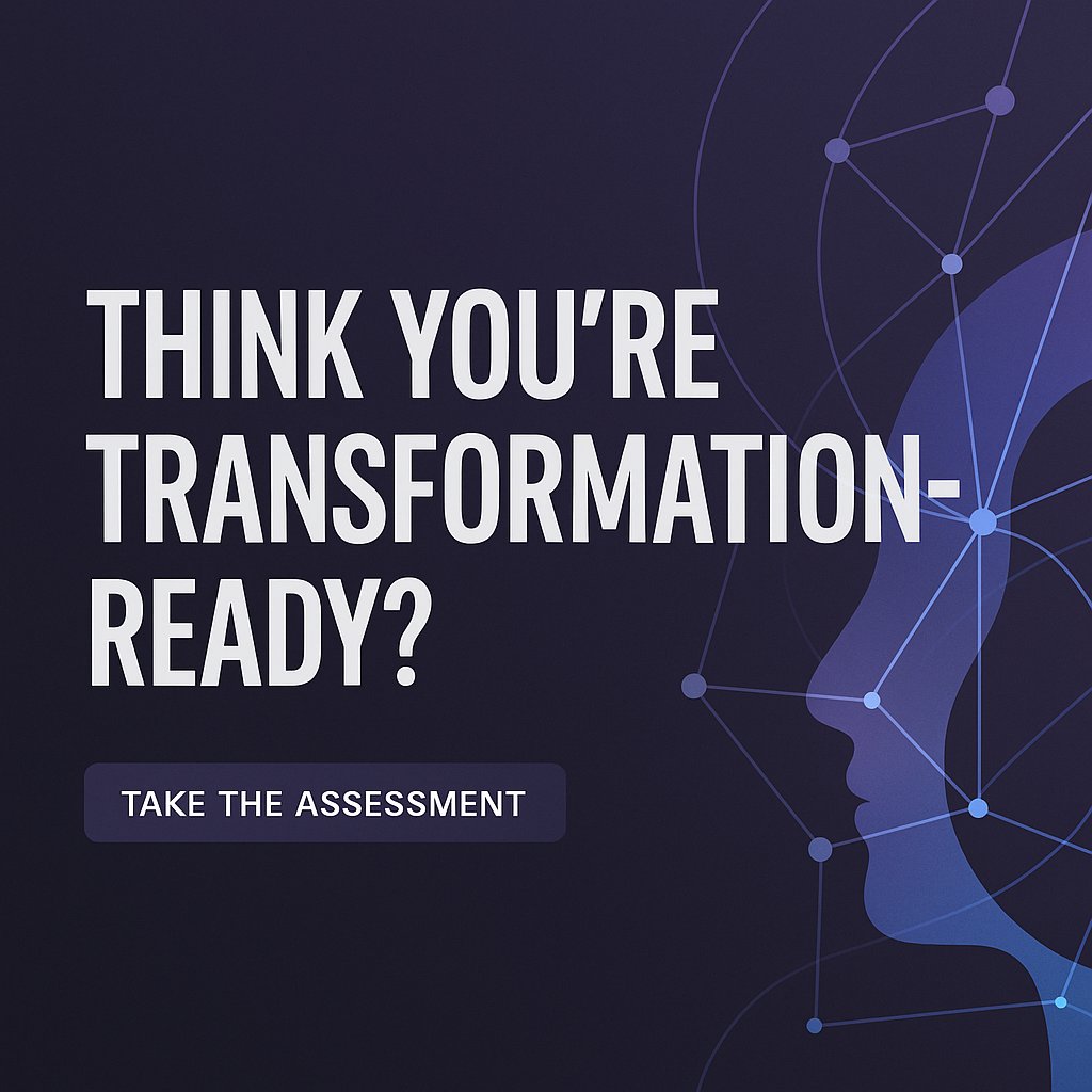 novakkevin's tweet image. How ready is your organization for change? Take our Transformation Readiness Assessment. In minutes, get a personalized score across 5 critical dimensions. #TransformationReadiness #ChangeManagement #Assessment hubs.ly/Q042dqm70
