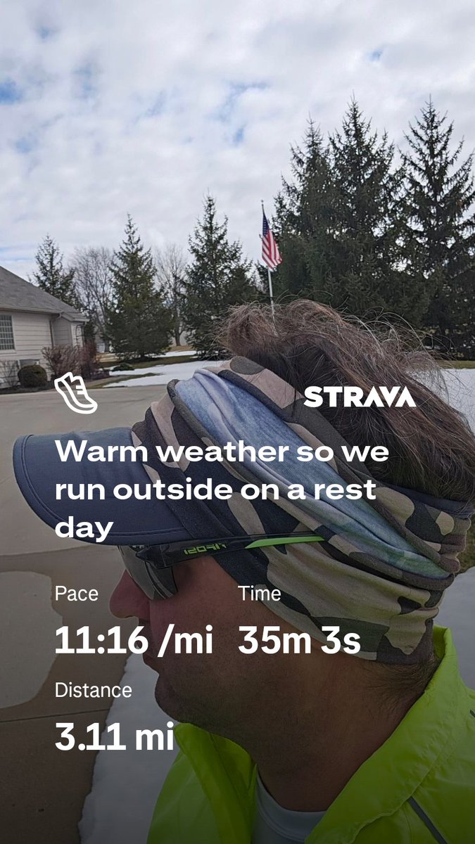 SSUSAJoe's tweet photo. Sunday 5k wrapped up on rest day because its beautiful outside! #Flagvisor #Fitleaderapp Check out my run on Strava: https://t.co/RwKgHxpMeu https://t.co/t0wfDJ5jBN