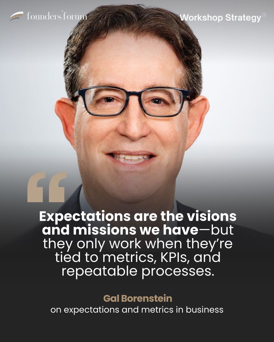 Big visions are great—but without metrics, they stay as ideas.

Gal Borenstein on why expectations only work when they’re tied to real KPIs and repeatable processes.

youtu.be/t_OyzWaKacM?si…