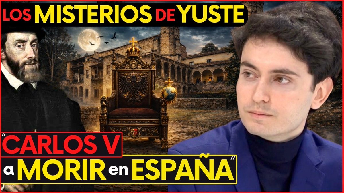 🚨¡Nuevo vídeo! Doy las razones por las que pienso que Carlos V decidió retirarse en el Monasterio de Yuste… ¡Conócelas!

🗣️”No lo hace por una Hispanodad; hay muchos factores que motivan su decisión”

‼️ youtu.be/hxPat3N_aP8?si…‼️