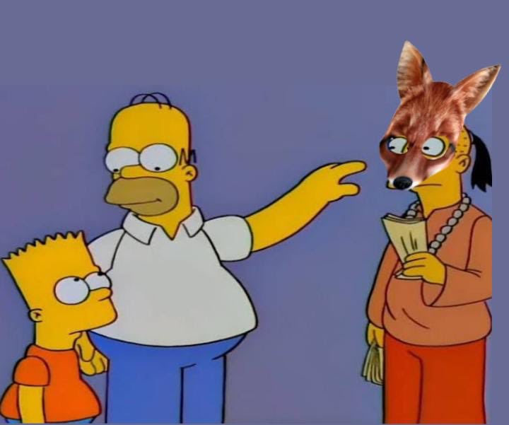 Mira Bart, este es un loquito...
#Therians