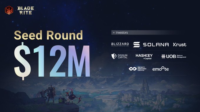 Bladerite (Seeds Labs) raised $12M in their seed round

Six months later the game’s servers were shut down

And the reason they gave was to “improve features and performance"

Fast forward over a year  

The team is completely silent, some deleted their discord accounts, some