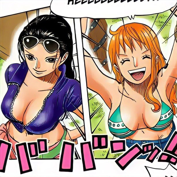 The Straw Hats wouldn’t be the same without their First Ladies. 

Robin &amp; Nami💜🧡