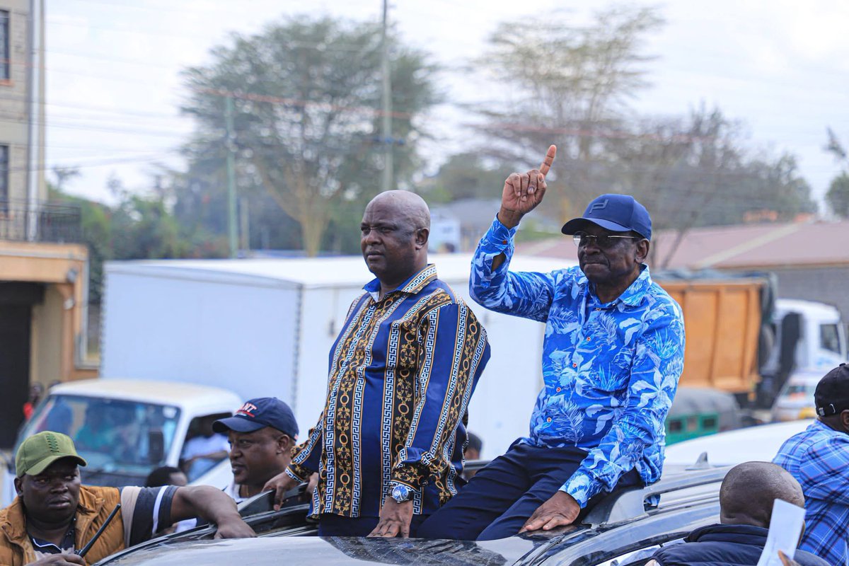 You gotta respect this man. 

He was Raila Odinga and Raila Odinga was him. He stood with him upto the last minute