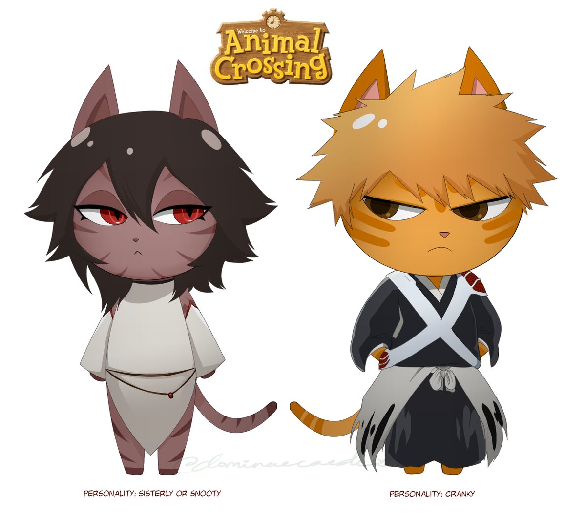probably the kind of villagers you can only get with amiibos—

#bleach #ocxcanon #animalcrossing