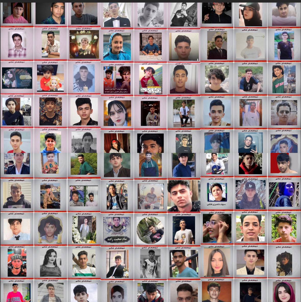 هرگز از یادمان نمی رود  این جوانان وطن که با فراخوان شما رضا پهلوی، خونشان بر زمین ریخته شد و  چگونه به راحتی فراخوان خود را انکار کردید، شما مسول این خونها هستید.
اجازه ندهیم از ناآگاهی ما در جهت حفظ قدرت و منافع خود بهره برداری کنند.
#نه_به_دیکتاتوری
#نه_به_حکومتهای_موروثی