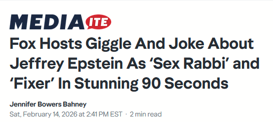 Fox News is now pro-pedophilia

Amazing honestly