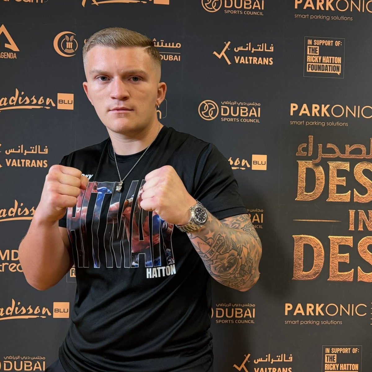 AshBoxing2025's tweet photo. Campbell Hatton looks so much more like his father these days ๐
The son of Ricky fights in his dad's honor this April on the Kell Brook vs Eisa Aldah undercard in Dubai
#OnlyOneRickyHatton ๐ฅ #boxing https://t.co/w2al42x66c
