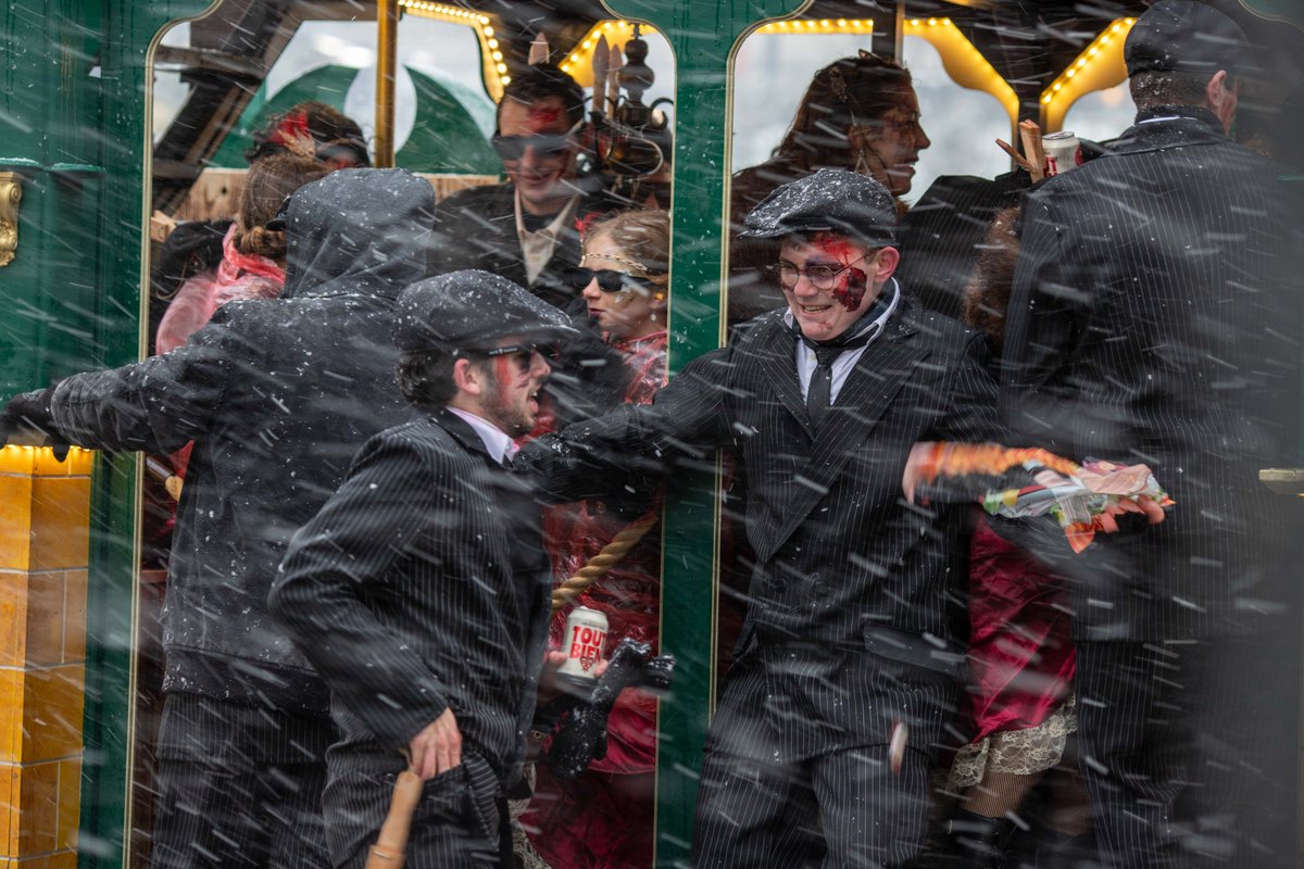 Naysayers will question why one might #travel to #Benelux in February, but they simply lack the imagination to understand that Carnival in heavy snow is Pure Vibes.