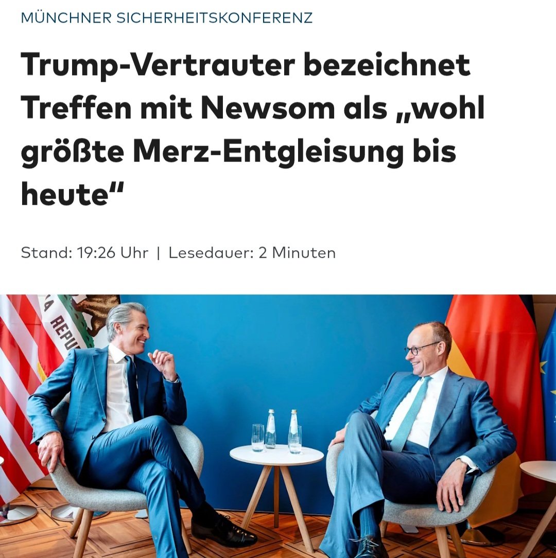 Dann hat Merz wohl alles richtig gemacht.🤷‍♀️