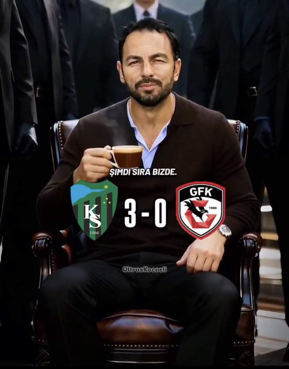 Kocaelispor : 3
gaziantep fk : 0
Hedeflerin yükselebilceği konuşma zamanı geldi..
☕️💚🖤✔️