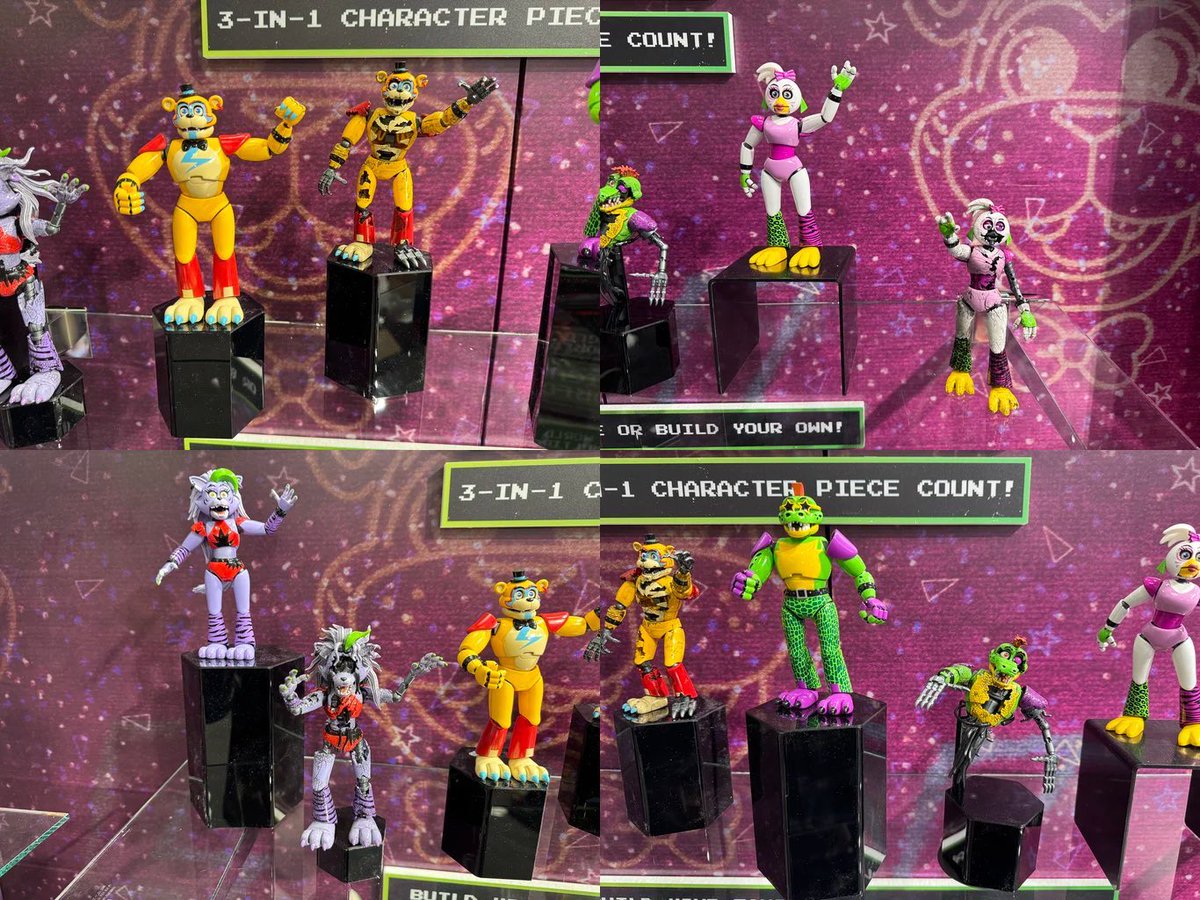 GAMERXCII's tweet photo. Hats off to @Aaron_Margolin and @Jazwares for the amazing work they are doing with the FNAF figure line, I just hope that they will now start to meet the high stock demand moving forward, especially in the UK #toyfair2026 #ToyFair #FNAF https://t.co/5DDFndzLCe
