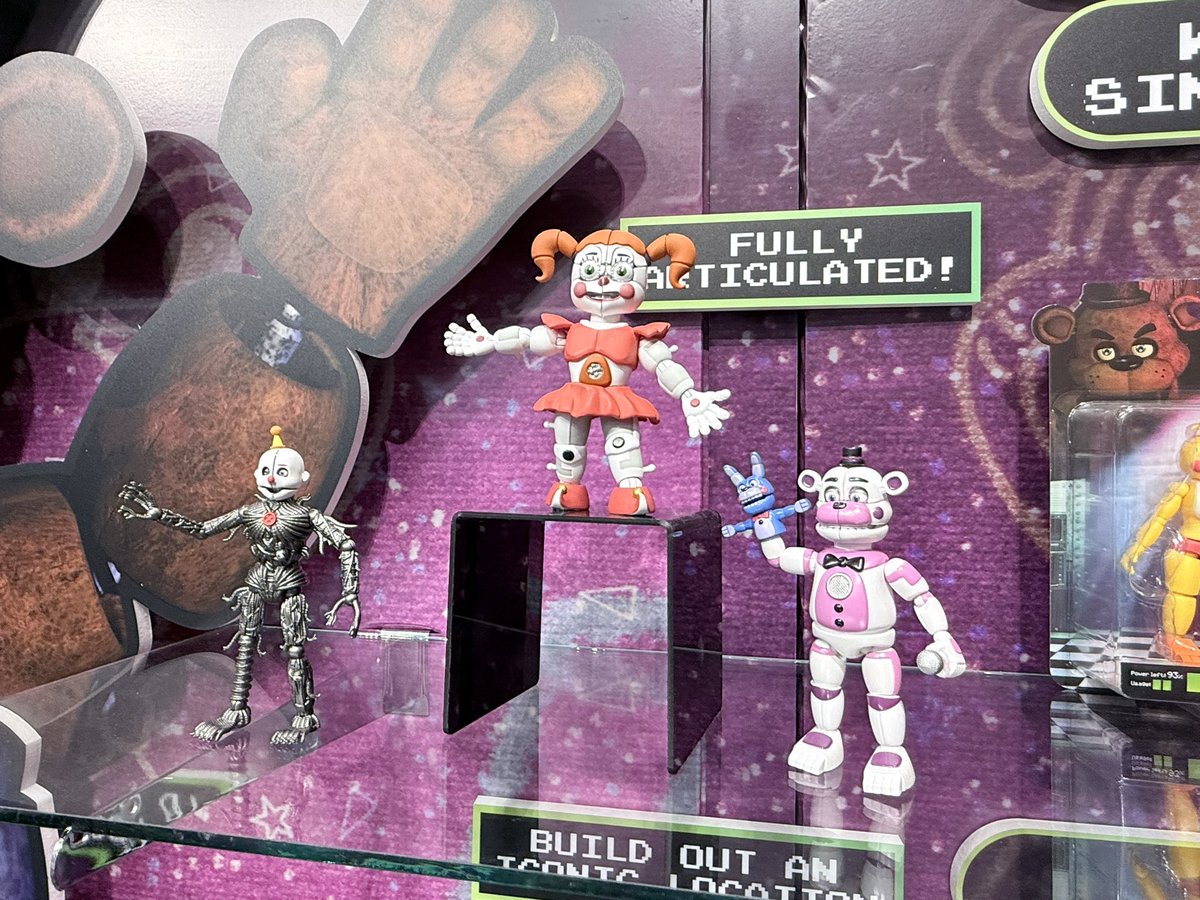 GAMERXCII's tweet photo. Hats off to @Aaron_Margolin and @Jazwares for the amazing work they are doing with the FNAF figure line, I just hope that they will now start to meet the high stock demand moving forward, especially in the UK #toyfair2026 #ToyFair #FNAF https://t.co/5DDFndzLCe
