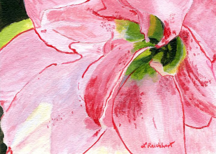 Art of the Day! "Pink Amaryllis". Buy at: ArtPal.com/artbylmr?i=208…