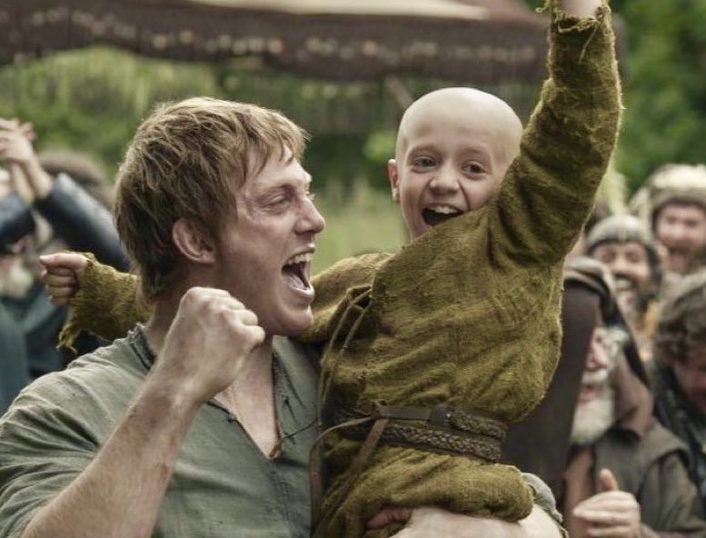 KingTargaryenn's tweet image. the trauma                         the therapy