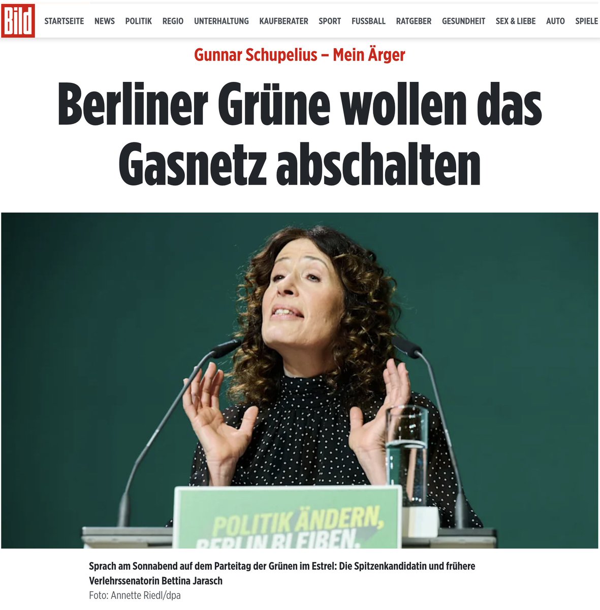 Berlin – Das neue Programm der Grünen sieht nicht aus wie ein Parteiprogramm, sondern eher wie der Fahrplan einer irren Sekte.

Die Grünen haben am Wochenende ein Programm für die Wahlen (20. September) verabschiedet, das aus reinem Wunschdenken besteht und kaum noch einen Bezug