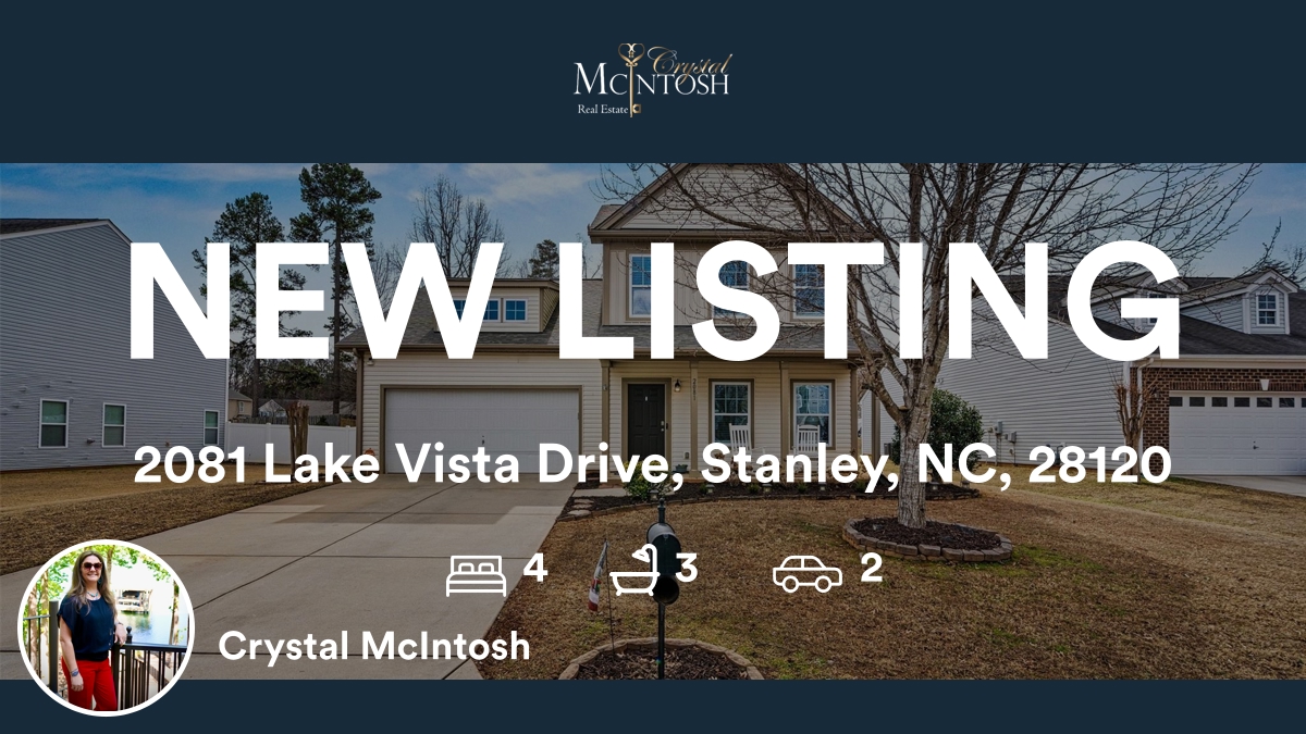 Move_w_McIntosh's tweet photo. 🛌 4 🛀 3 🚘 2
📍 2081 Lake Vista Drive, Stanley, NC, 28120

My latest listing on RateMyAgent.

https://t.co/ltQv25BFhR

...
#ratemyagent #realestate https://t.co/ICSbXSD7uV