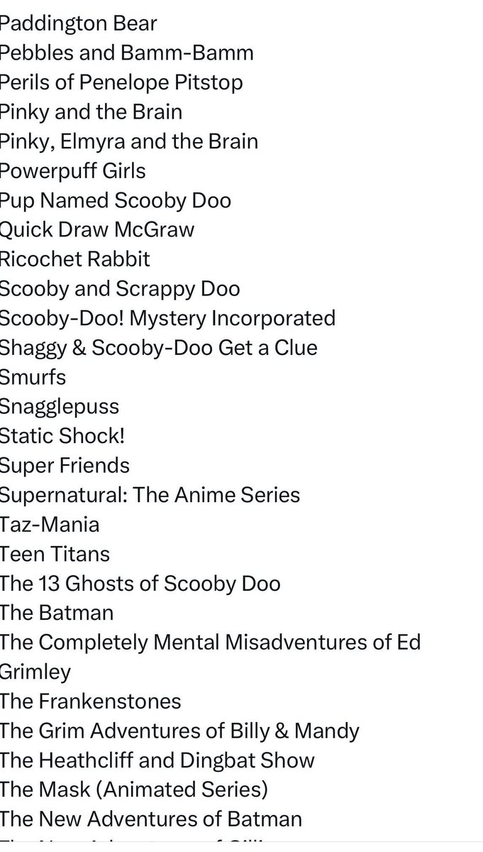 Sandman71's tweet photo. Hey @sundayjeff , lots of goodies coming to Tubi next month! A slew of Hanna-Barbera cartoons. https://t.co/twhCkniyKG