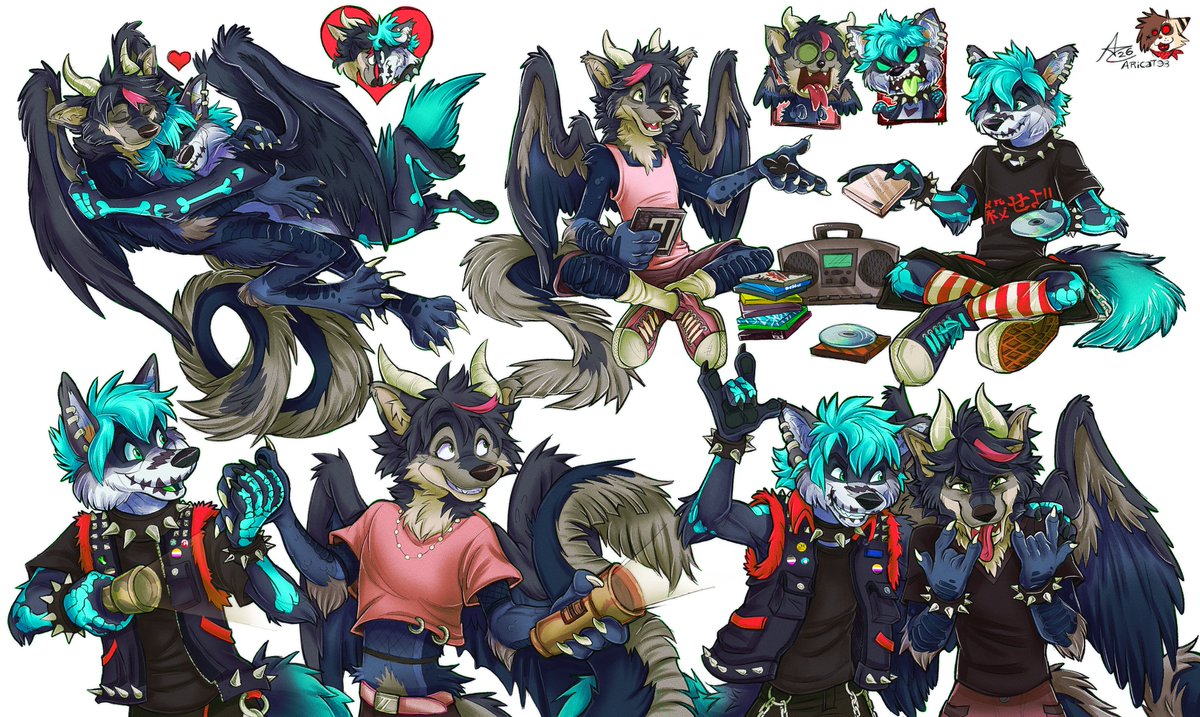 big ass valentines charcater page
loved working with these guys