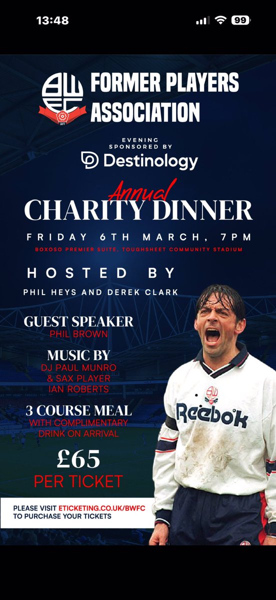 JohnMcGinlay10's tweet photo. Come and join us for a fantastic evening of stories and entertainment 🤍💙 ⚽️ https://t.co/DzVBVnIBKM
