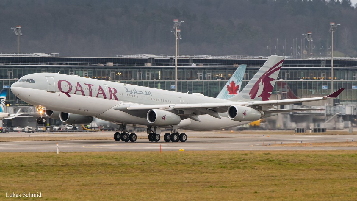 aviation_schmid's tweet photo. Qatar Executive / Airbus A340-200 / A7-HHK / ZRH - 14.2.26

#AvGeek #planespotting #planes #planespotter #aviation #aviationphotography #spotting #ZRH #ZRHAirport #ZRHmovements #airbus #a342 #a7hhk #qatarexecutive https://t.co/6oJBrycIwz