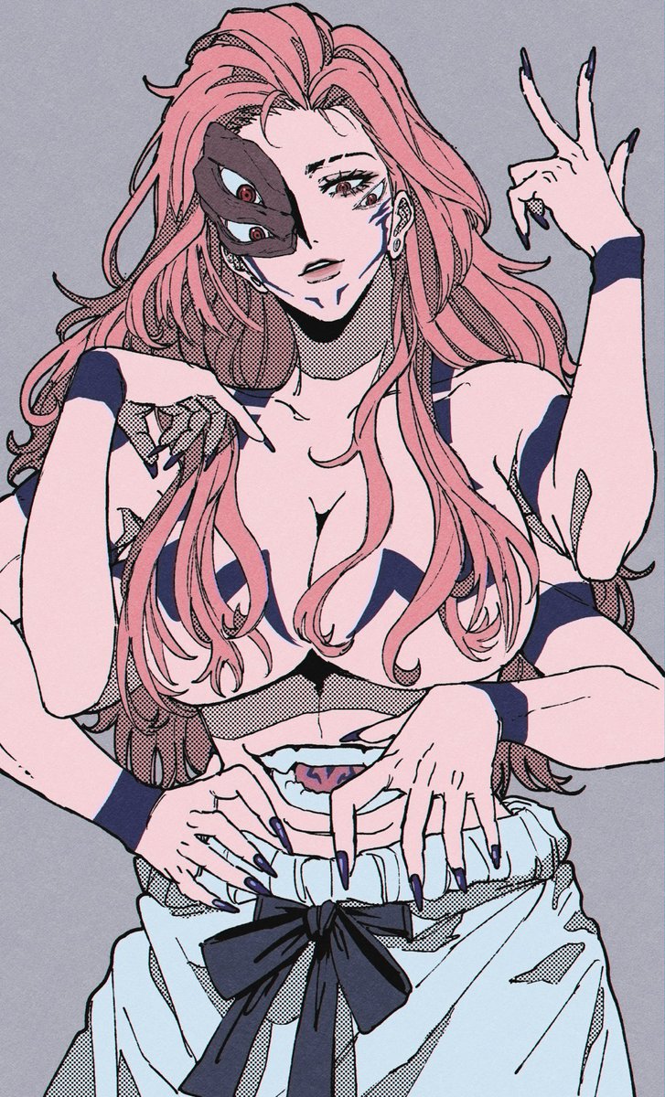 “ Oh? Someone wanting to fight? By all means, come at me~ You’ll find I have a bit of an advantage~ “

The muscular woman flexed all four of her arms with a cocky grin.