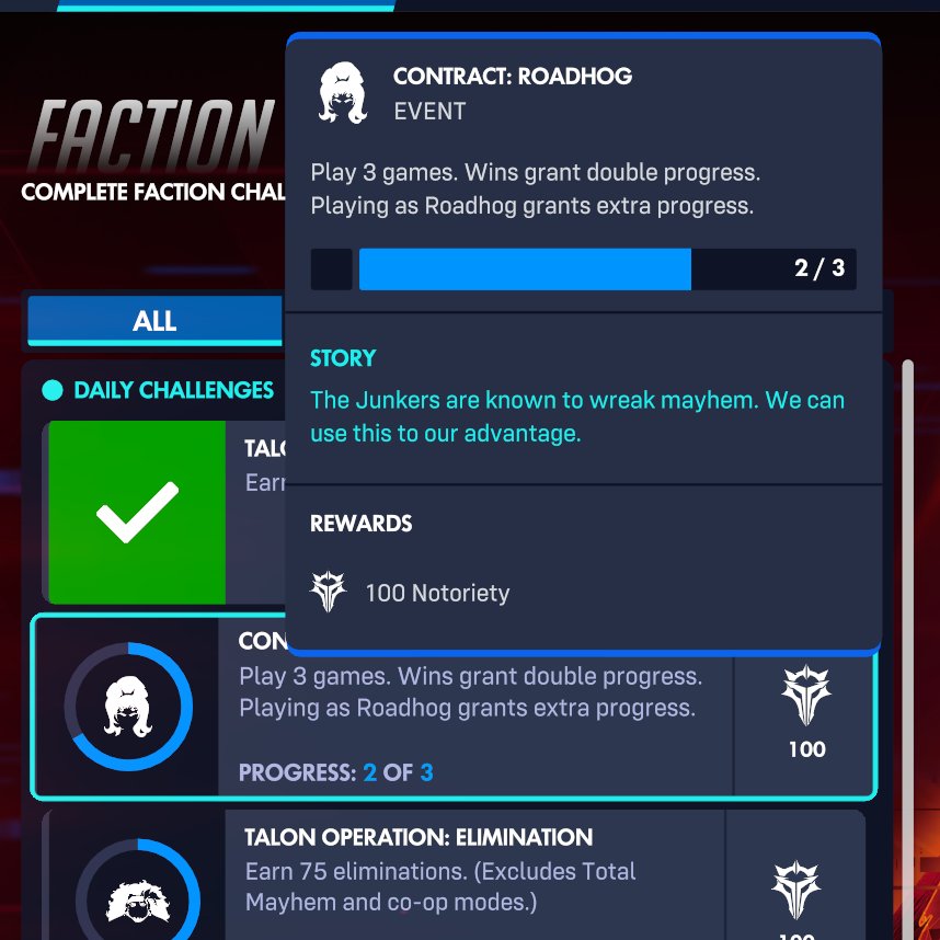 Roadhog Updates tweet media