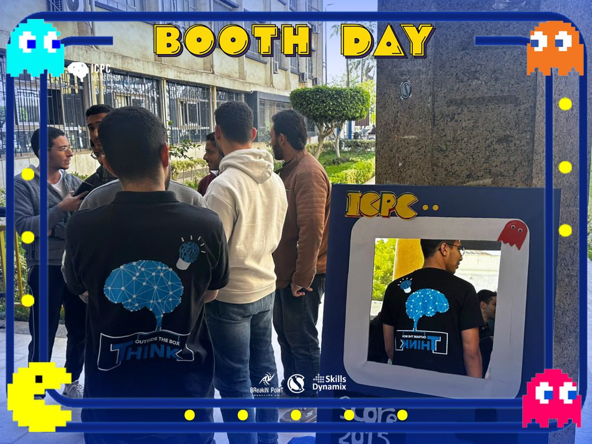 icpc_mansoura's tweet photo. Day 2 Booth | Progress Unlocked

إليكم لقطاتٍ من اليوم الثاني للبوث: 

🎯 سجّل في تدريب Level 0 وابدأ رحلتك:
https://t.co/jWgRc10fql

#Enlightening_Minds
#ICPC_Mansoura_Community
#Level_0 https://t.co/Bk5Chm0Alb