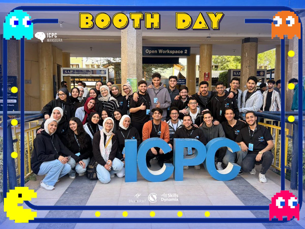 icpc_mansoura's tweet photo. Day 2 Booth | Progress Unlocked

إليكم لقطاتٍ من اليوم الثاني للبوث: 

🎯 سجّل في تدريب Level 0 وابدأ رحلتك:
https://t.co/jWgRc10fql

#Enlightening_Minds
#ICPC_Mansoura_Community
#Level_0 https://t.co/Bk5Chm0Alb