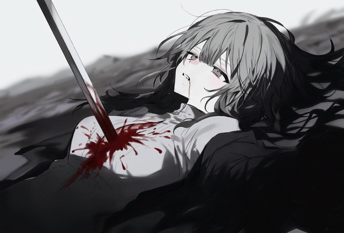 xx_ho_x's tweet photo. 鈍色の世界に ほどけた体温が
音もなく溶けていく
#イラスト  #OC https://t.co/oHpD6vb9zx