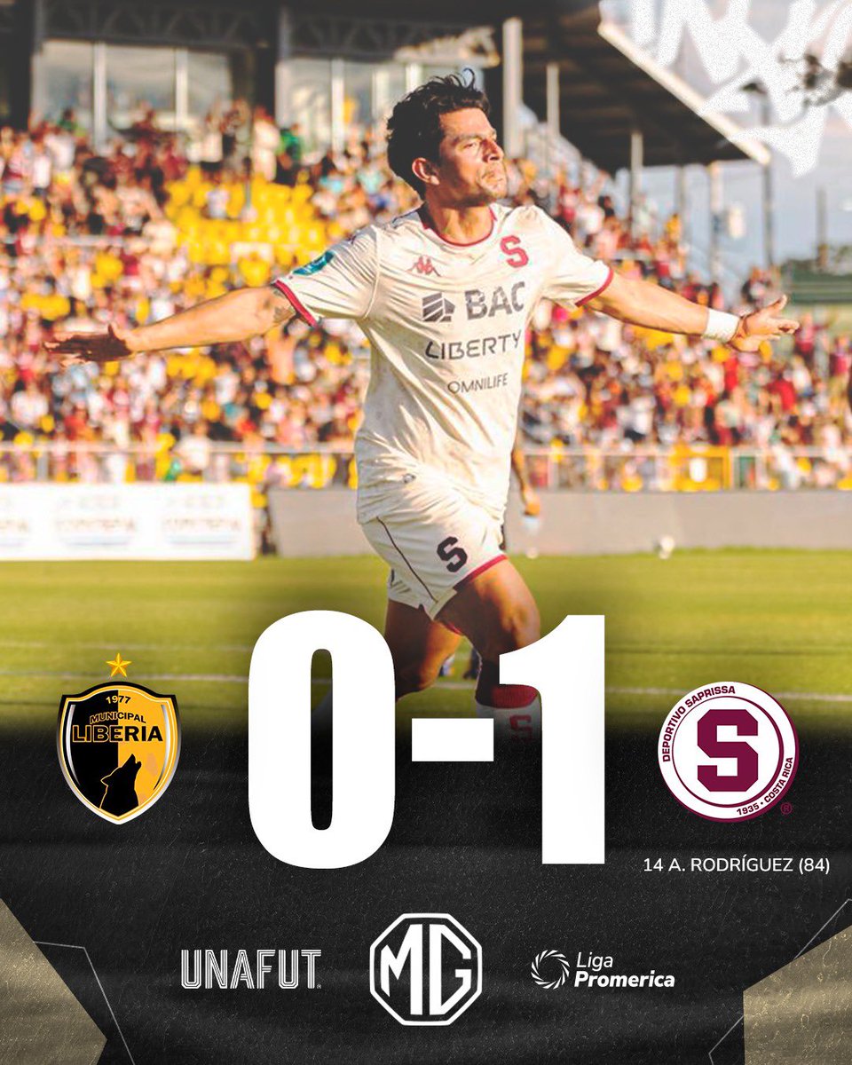 Saprissa suma 3 puntos en la jornada 7 ante los Liberianos 💜🤍

🚘 @mgcostarica te presenta el marcador final del partido