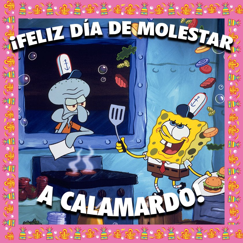 ¡¡HOY ES DIA DE MOLESTAR A CALAMARDO!! o(≧▽≦)o