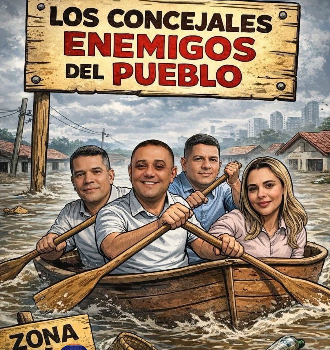 Tras que casi no hacen un C
Golpe a los damnificados: Concejales de Montería negaron recursos para enfrentar la emergencia invernal

Quienes opusieron al proyecto

Trino Hoyos(ASI)
Eméry Hernández(Colombia Renaciente) 
Juan Vargas(Nuevo Liberalismo)
Angy Pacheco(C Democrático)
