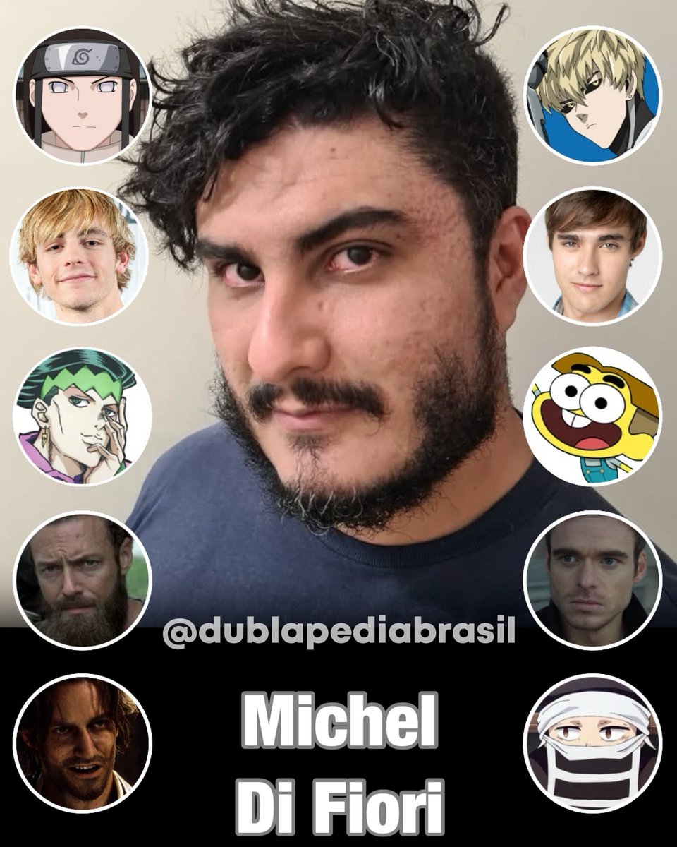 dublapedia's tweet photo. Michel Di Fiori! 🎙️ https://t.co/mMfGyak6N3